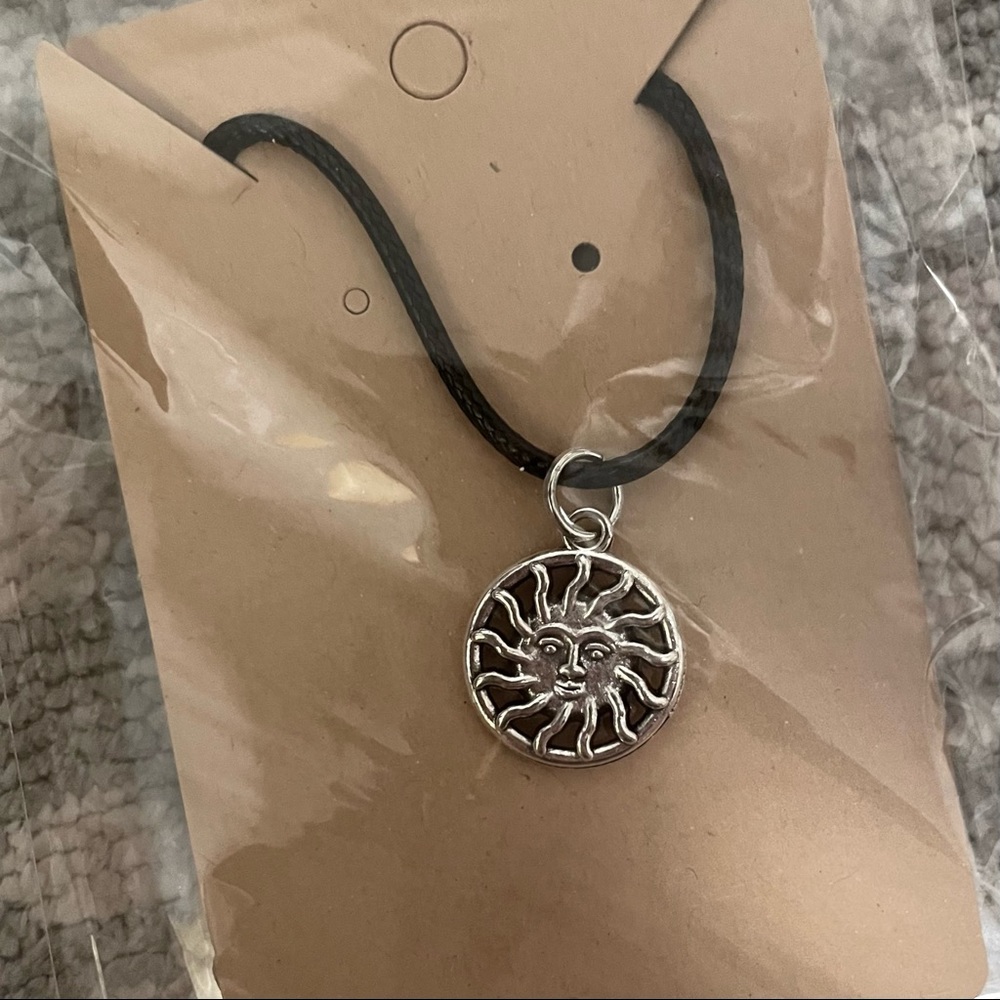 Sun Pendant Necklace
